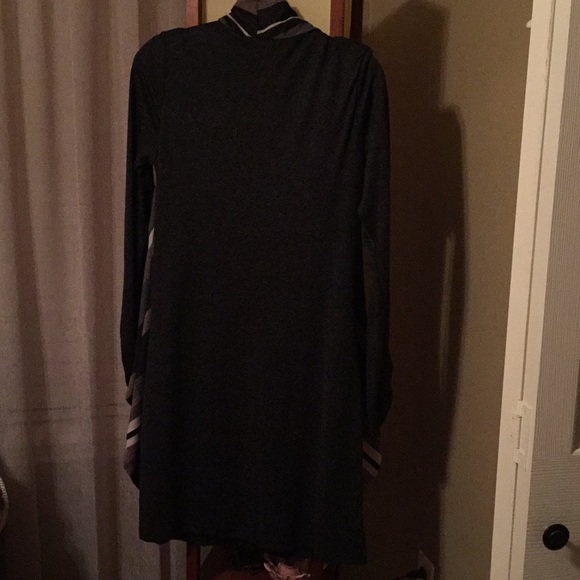 Simon Chang soft Knit Dress with Built in cardigan - Picture 3 of 6
